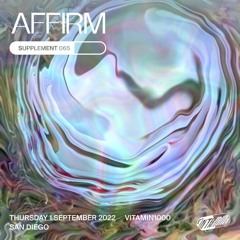 AFFIRM – Supplement 065