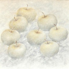 apples in the snow