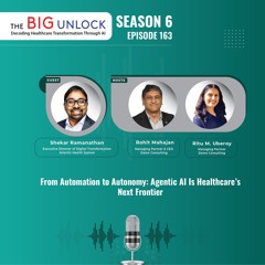 From Automation to Autonomy: Agentic AI Is Healthcare’s Next Frontier-Episode 163-Shekar Ramanathan