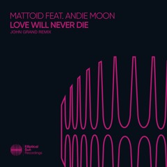 MATTOID Feat. Andie Moon - Love Will Never Die (John Grand Remix)