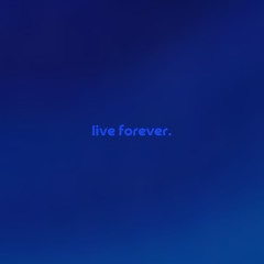 live forever by imagine drowning — but it's a + slowed version.