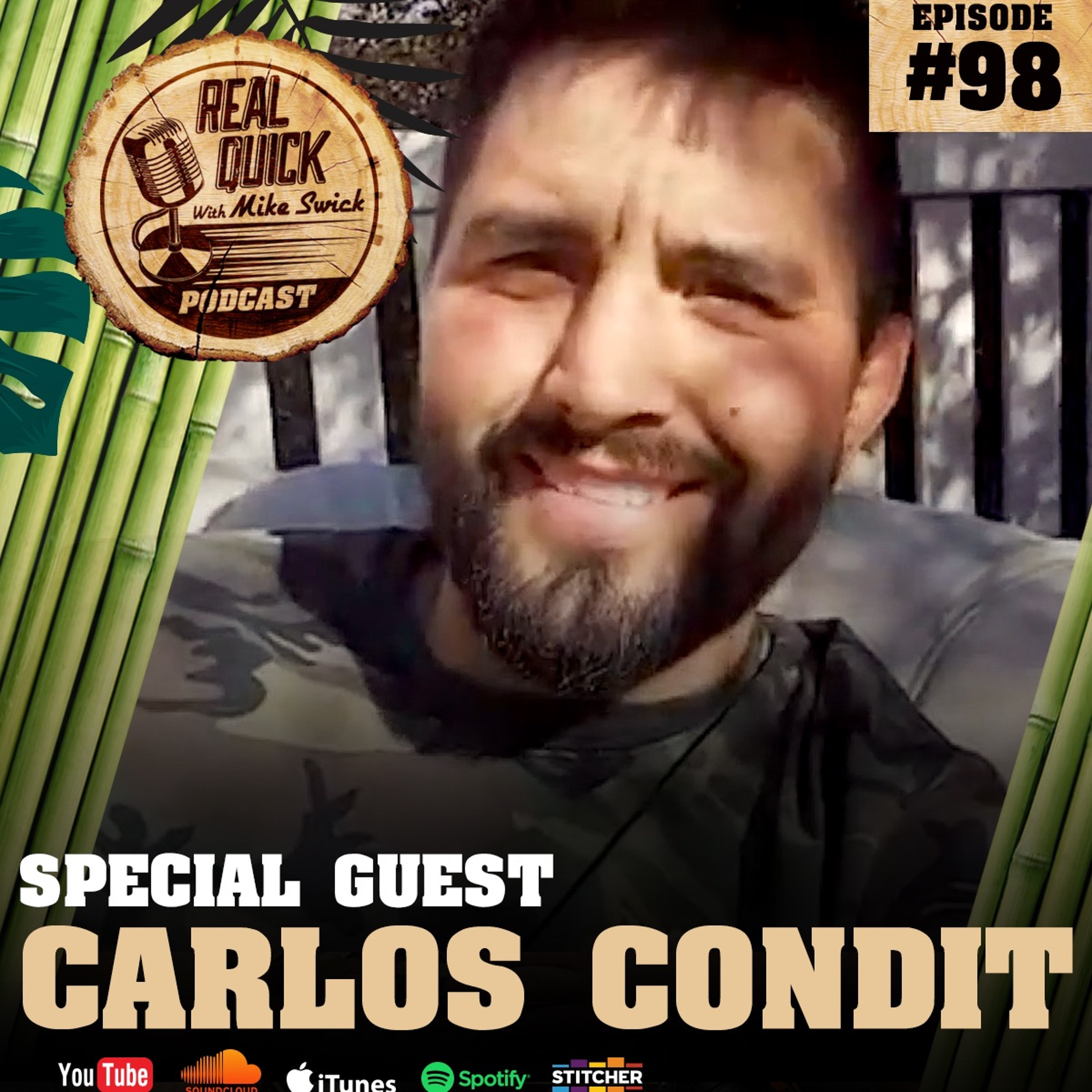 cover of episode Carlos Condit (Guest) - EP #98