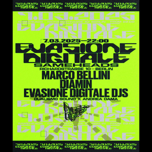 Evasione DJs - Evasione Digitale @ Sameheads 07.03.25
