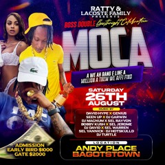 BOSS DOUBLE BIRTHNIGHT CALLED MOCA 26TH AUGUST  PROMO CD BY BOBBY KUSH & JEROME