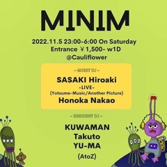 MINIM Live at cauliflower 0SAKA