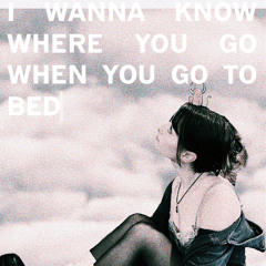 i wanna know where you go when you go to bed