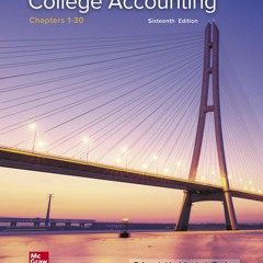 Read College Accounting Chapters 1 - 30 TXT