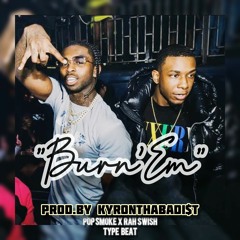 "Burn'Em" | Pop Smoke x Rah Swish Type Beat 2020 | UK/NY Drill | Produced By. KyronThaBadi$T