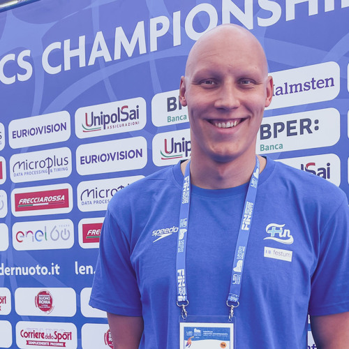 Stream Matti Mattsson 100m ru erä EMRooma22 by Swimming Finland