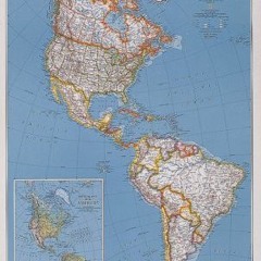 ACCESS EBOOK 💌 The Americas Political Map (NG Country & Region Maps) by  National Ge