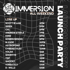 Immersion Launch Party Mix