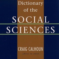 Epub✔ Dictionary of the Social Sciences