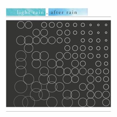 light rain, after rain