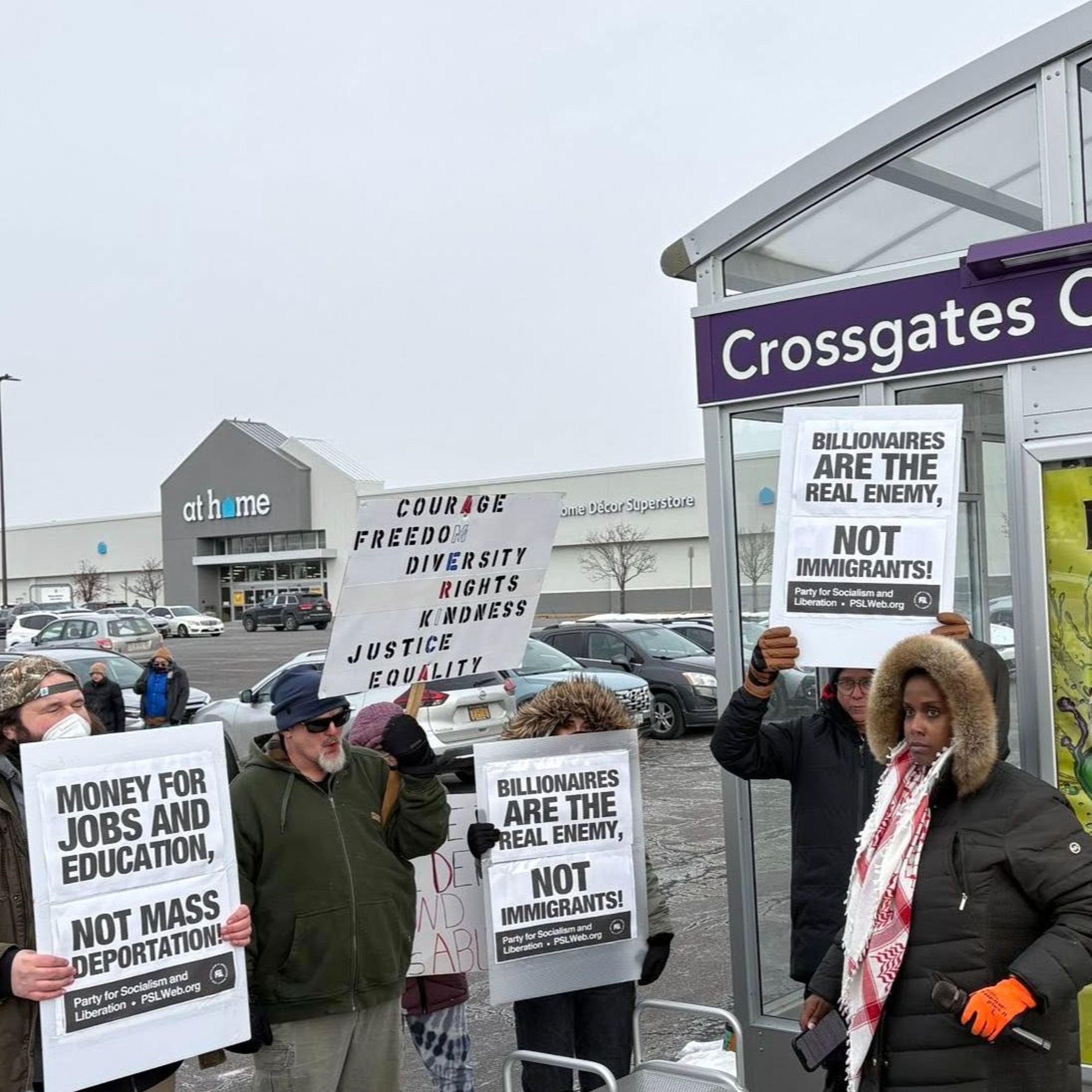 ICE Protest at Home Depot at Crossgates Commons episode artwork