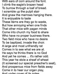 75 Diary Of A Church Mouse by John Betjeman