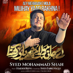 MUJHE YAAD RAKHNA  --  Syed Mohammad Shah  --  2025