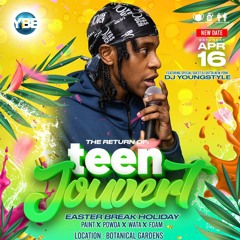 THE RETURN OF TEEN JOUVERT PROMO CD @LILGIANT @DJMANI