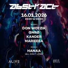 MARIEEEA - Live / Abstarct / E1 / ALIVE  - 16.01.2026
