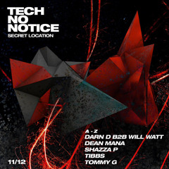 LIVE SET RECORDING FROM TECHNO NOTICE !!! - 11/12/20