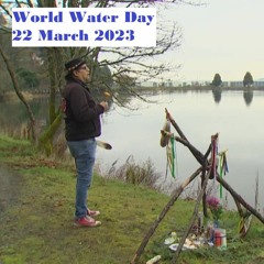 Robert Satiacum speaks about World Water Day 2023. March 19th, 2023 4pm