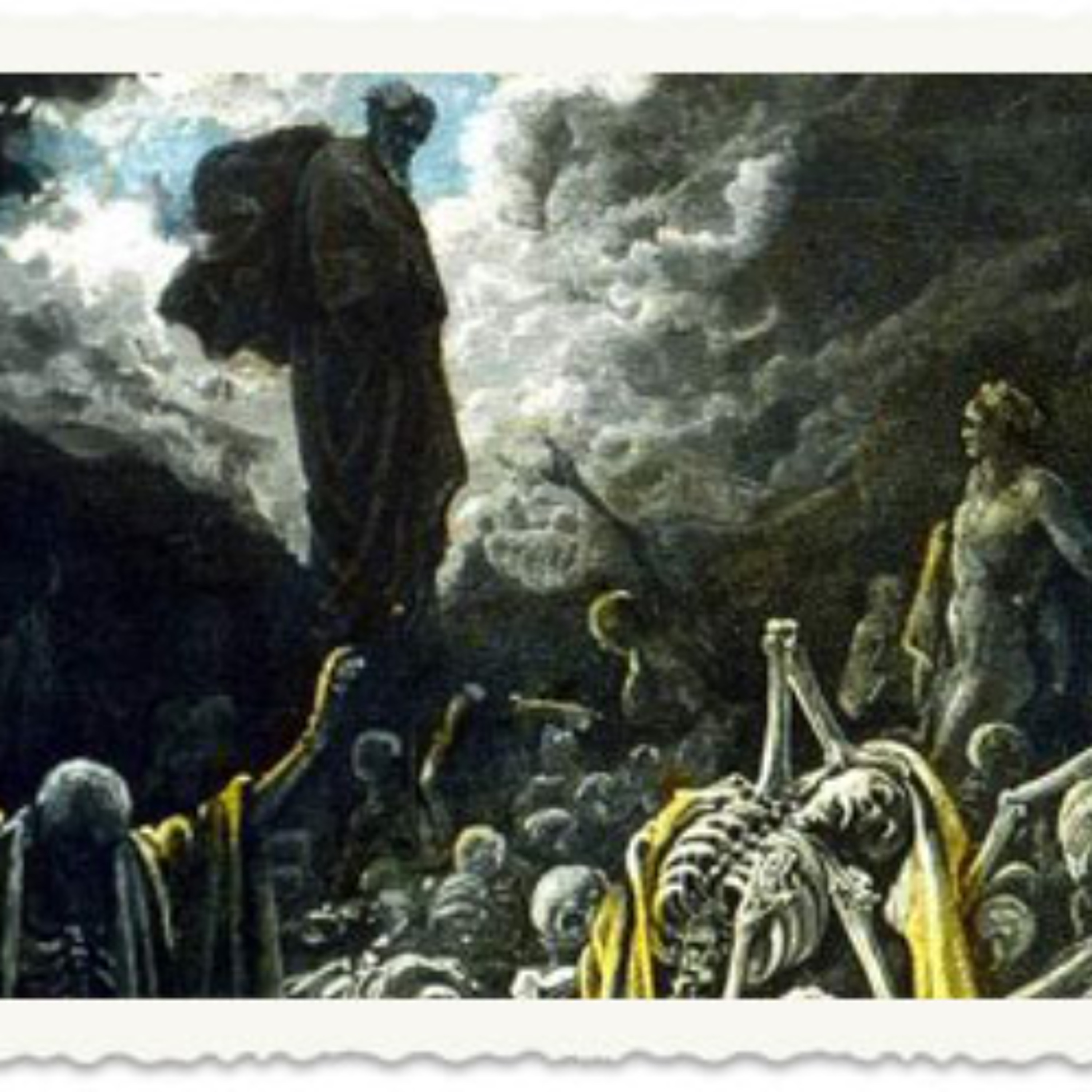 על הסיפור היהודי כהתגלות הדיבור הנצחי – בעבר בהווה ובעתיד – ובזיקה שבין חזון העצמות היבשות של הנביא יחזקאל ולחג הפסח – ולסיפור יציאת מצרים