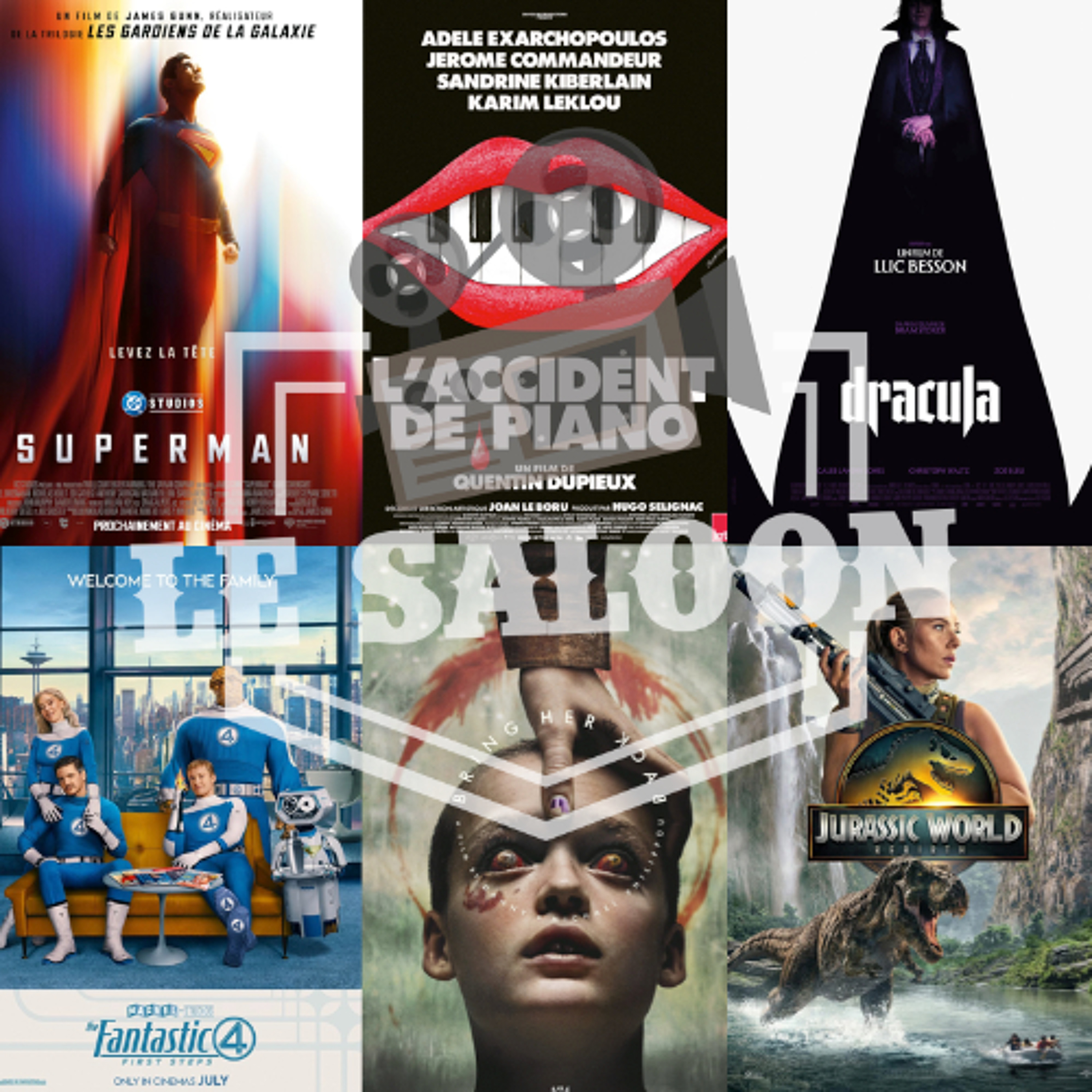 SUPERMAN, JURASSIC WORLD, BRING HER BACK et NIFFF - Le Saloon de l'été 2025 episode artwork