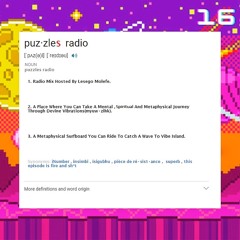Puzzles Radio Ep. 16
