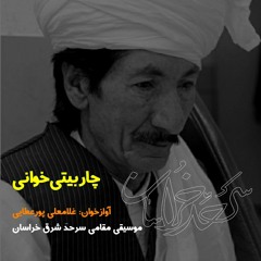 موسیقی شرق خراسان، چاربیتی‌خوانی، آواز استاد غلامعلی پورعطایی