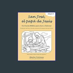 Ebook PDF  📖 Cuento Bíblico Infantil para Colorear: "San José, el papá de Jesús" | Creado por Prof