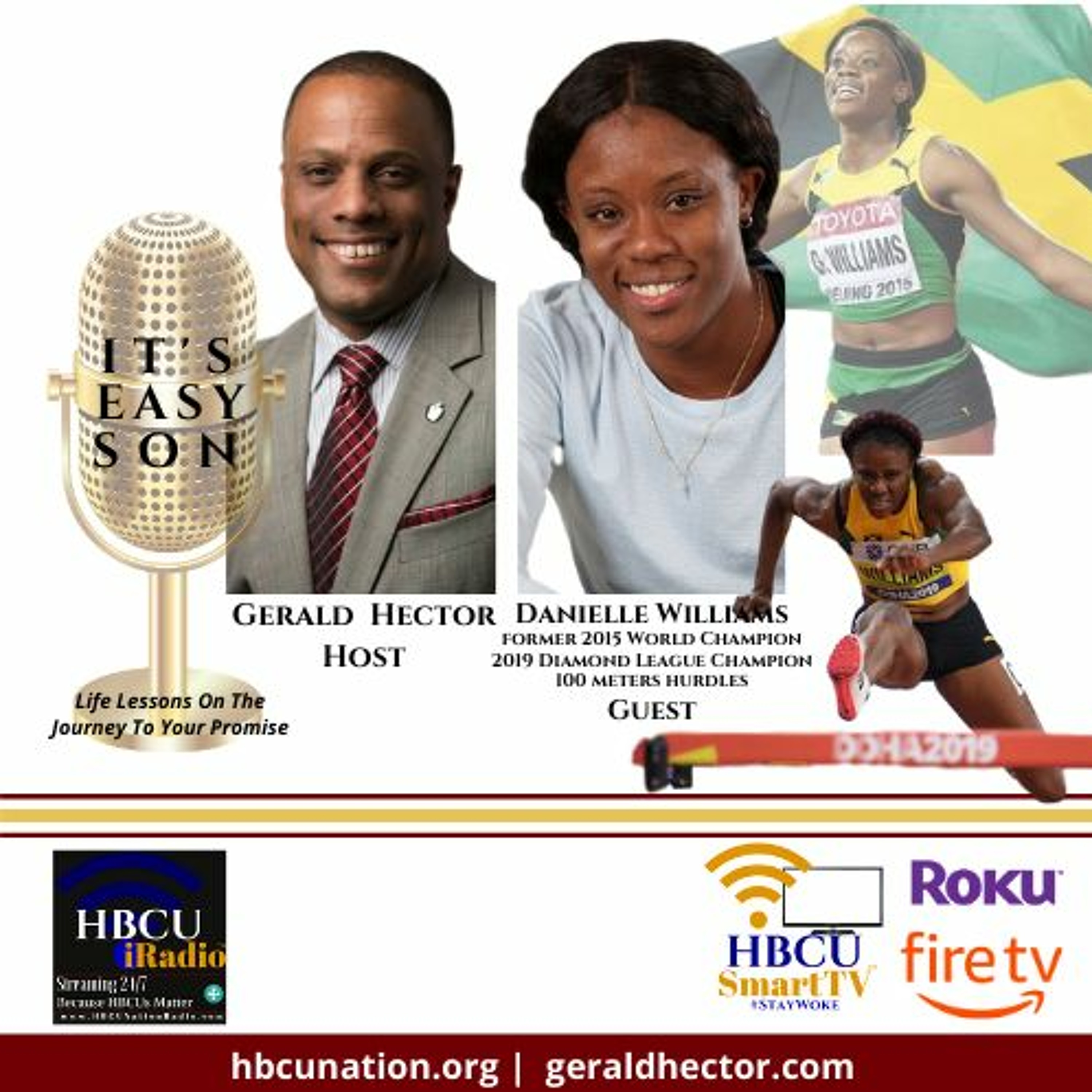 IT'S EASY SON - Gerald Hector and special guest, Danielle Williams episode artwork