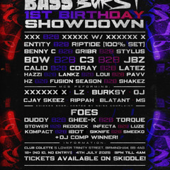 bassburst X noise complaint showdown comp- KGL