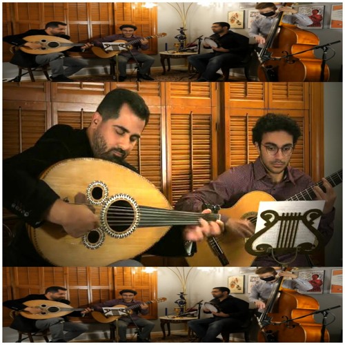 National Arab Orchestra - Michael ibrahim and Dimitri (Oud & Guitar) | مقطوعة ذكرياتي لمحمد القصبجي