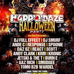Happedaze Halloween Party Part 2 Spoonie / Daz Oz / Kronic / DJ Smurf