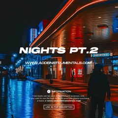 Emotional Dancehall Riddim Instrumental 2021 ~ "Nights PT.2" | Sad Dancehall Type Beat
