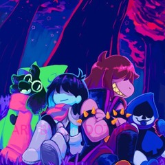 made this while i was watching deltarune iceberg