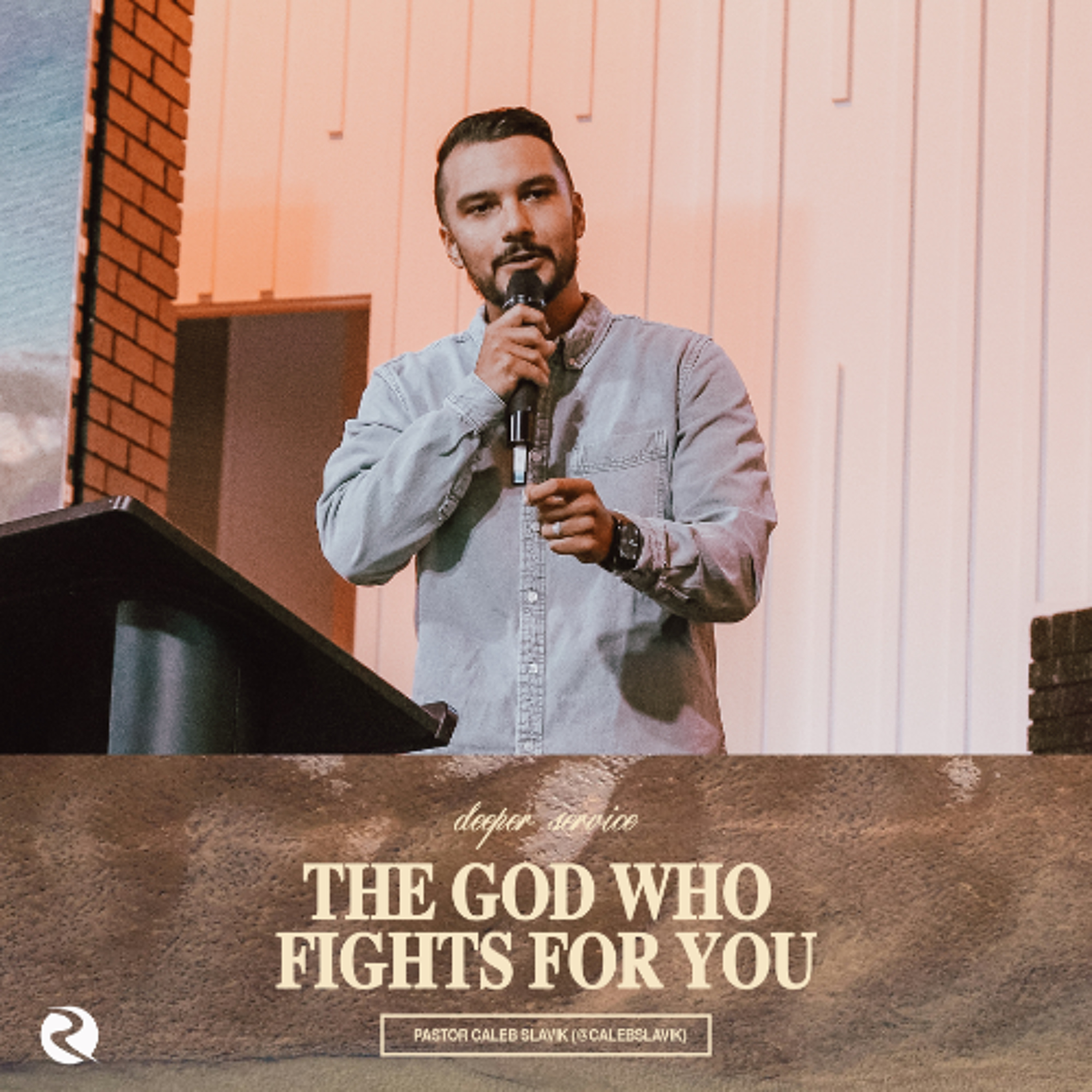 The God Who Fights For You | Pastor Caleb Slavik episode artwork