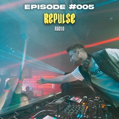 Repulse Techno Radio #005 by INSIDIA | Live DJ Mix