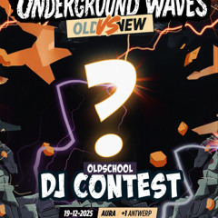 CALKX B2B SPLIT - UNDERGROUND WAVES OLD VS NEW DJ CONTEST
