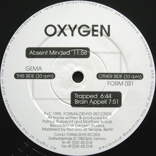 Absent Minded - Oxygen