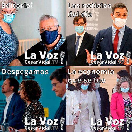 Programa Completo de La Voz de César Vidal - 15/09/20