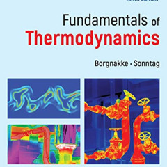 [VIEW] PDF ✉️ Fundamentals of Thermodynamics by  Richard E. Sonntag &  Claus Borgnakk