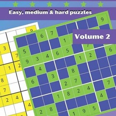 ❤[PDF]⚡  Sudoku variety pack. Easy, medium & hard: 100 puzzles. 6x9 travel size. Easy