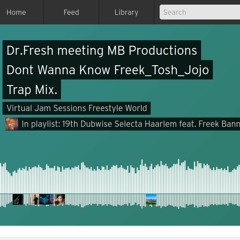Don't Wanna Know Freek Tosh Jojo