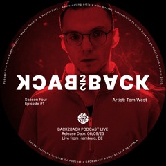 B2B031: SunSet BACK2BACK - Tom West Resident Mix recorded in Hamburg