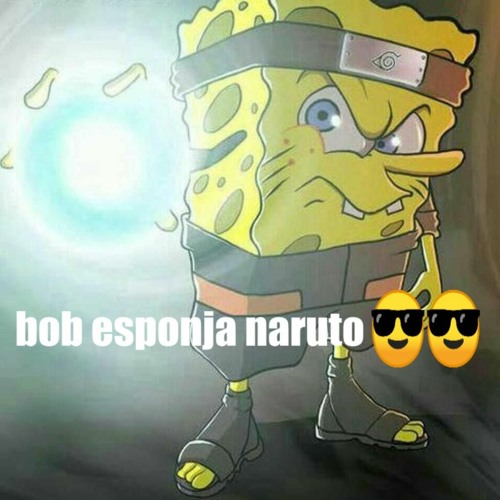Bob esponja versão kisame de Naruto