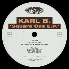 Karl B. - Can't Stop (Mainline Dub)
