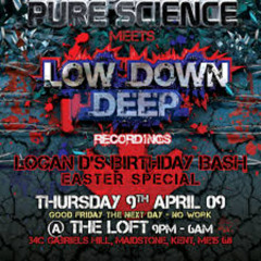 Majistrate w/ Skibadee & Funsta @ Pure Science vs Low Down Deep - 9th April 2009