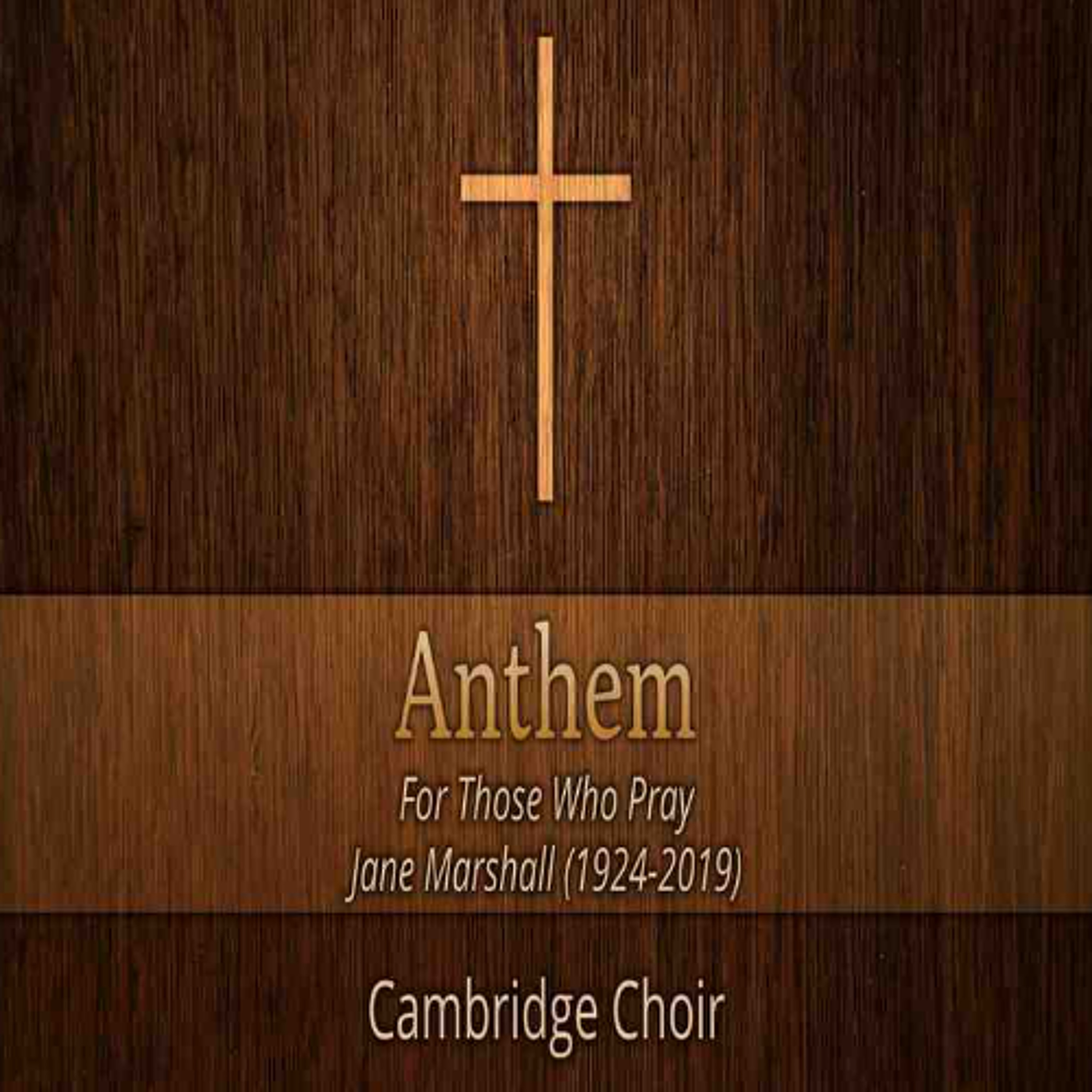 03.08.26 10am Anthem - For Those Who Pray Jane Marshall (1924-2019) episode artwork