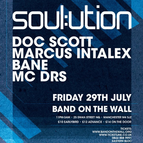 DJ Jim Bane | Soul:ution Promo Mix 29/07/16 | Doc Scott | Marcus Intalex | DRS | Jim Bane