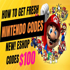 [Today]FREE $100 Nintendo eShop Code Generator – Get It NOW!